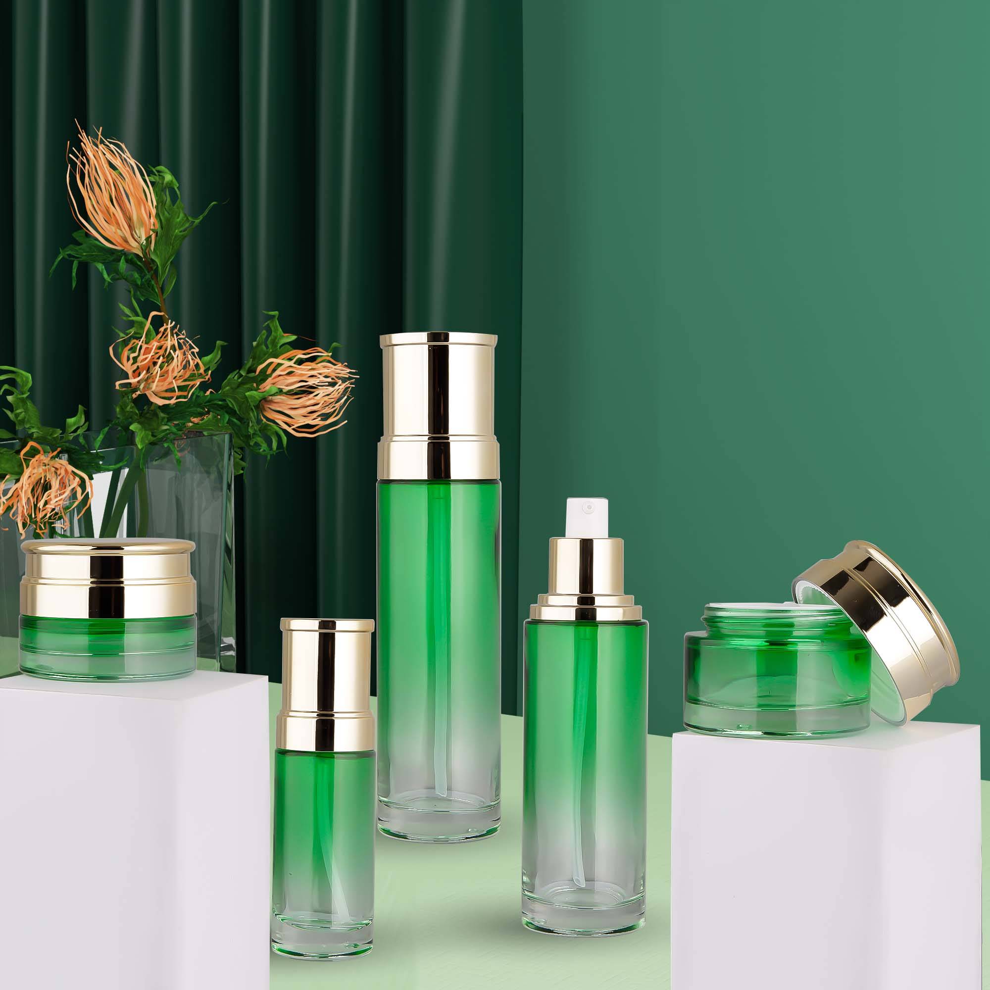 炫彩化妆品玻璃瓶 引领箱包界的美妆包装新时尚